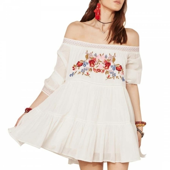 Free People‎ Sunbeams Mini Dress - Picture 2 of 5